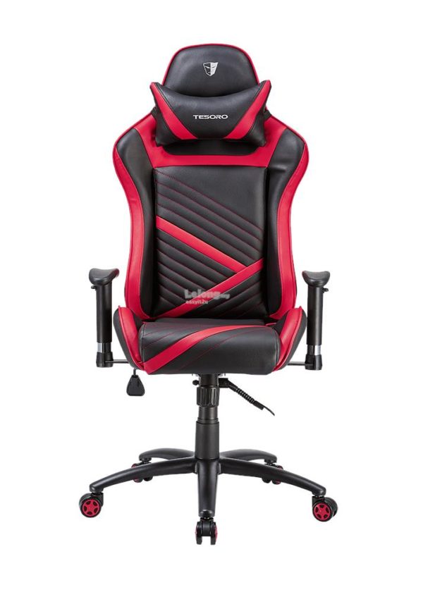 Tesoro Zone Speed (F700) Gamer szék, Fekete/Piros/Fehér - Image 2